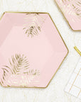 Pink Boho Party Plates