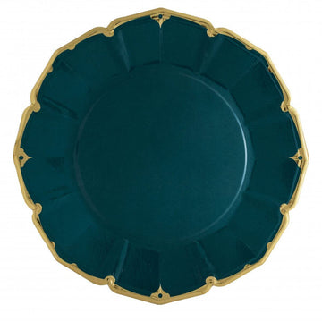 Emerald Green Party Plates
