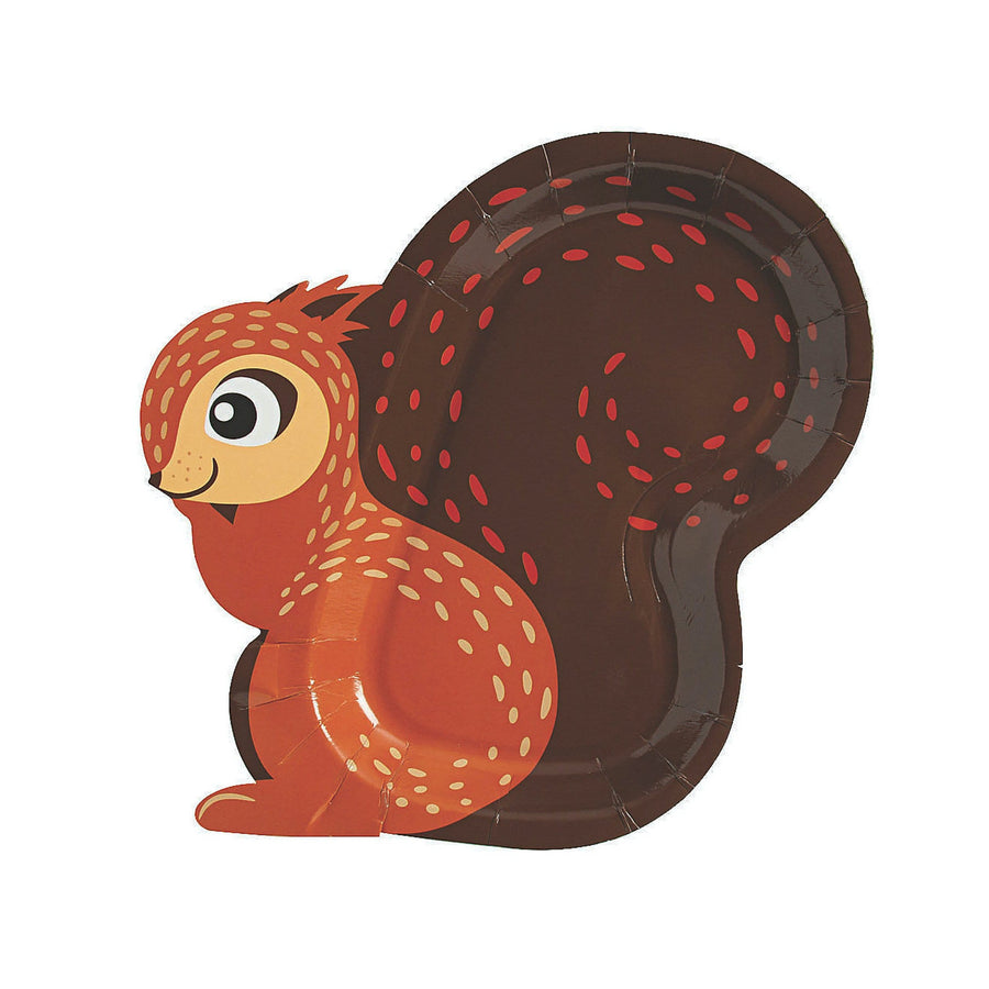 Die Cut Squirrel Plate
