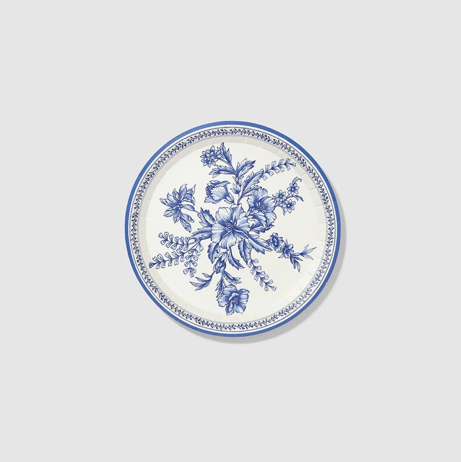 French Toile Plates - Small