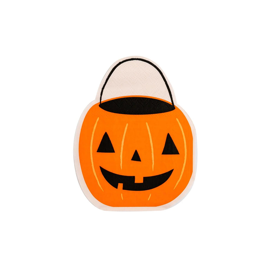 Trick or Treat Pumpkin Napkins