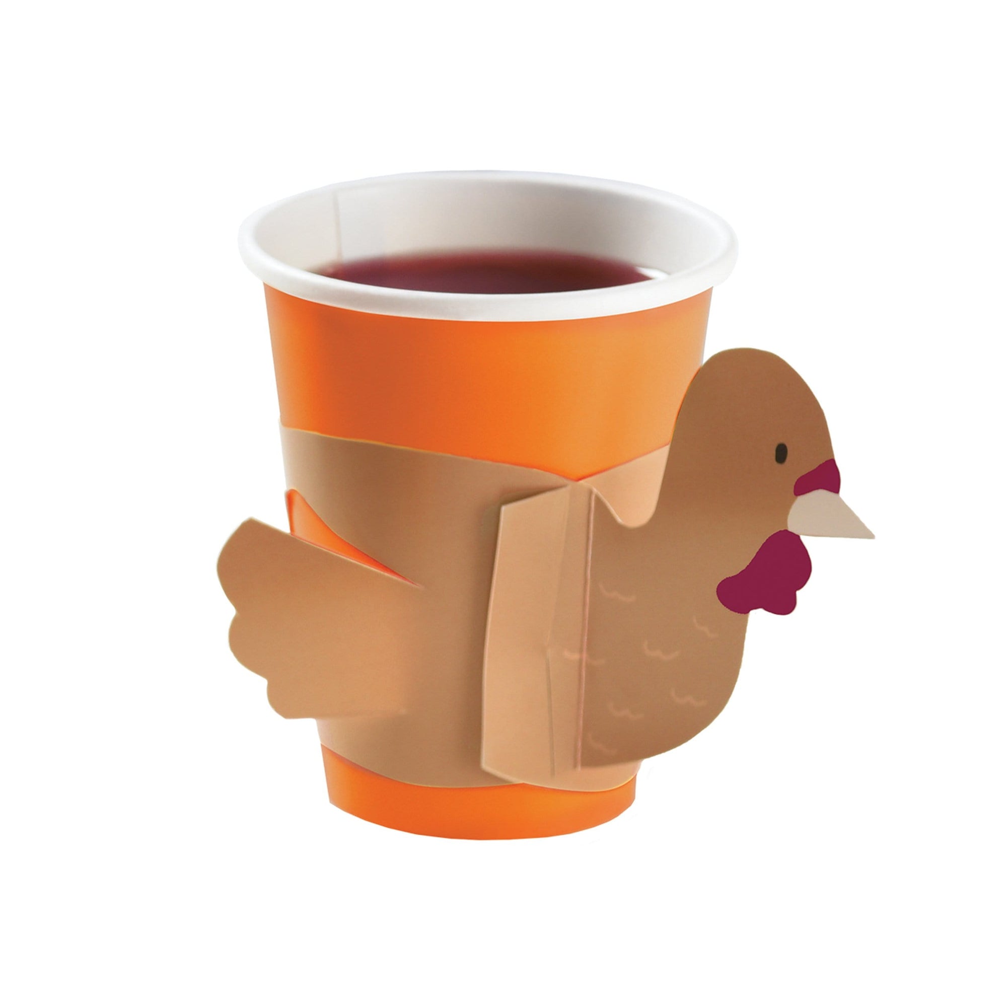 Kids Thanksgiving Turkey Cup Accents