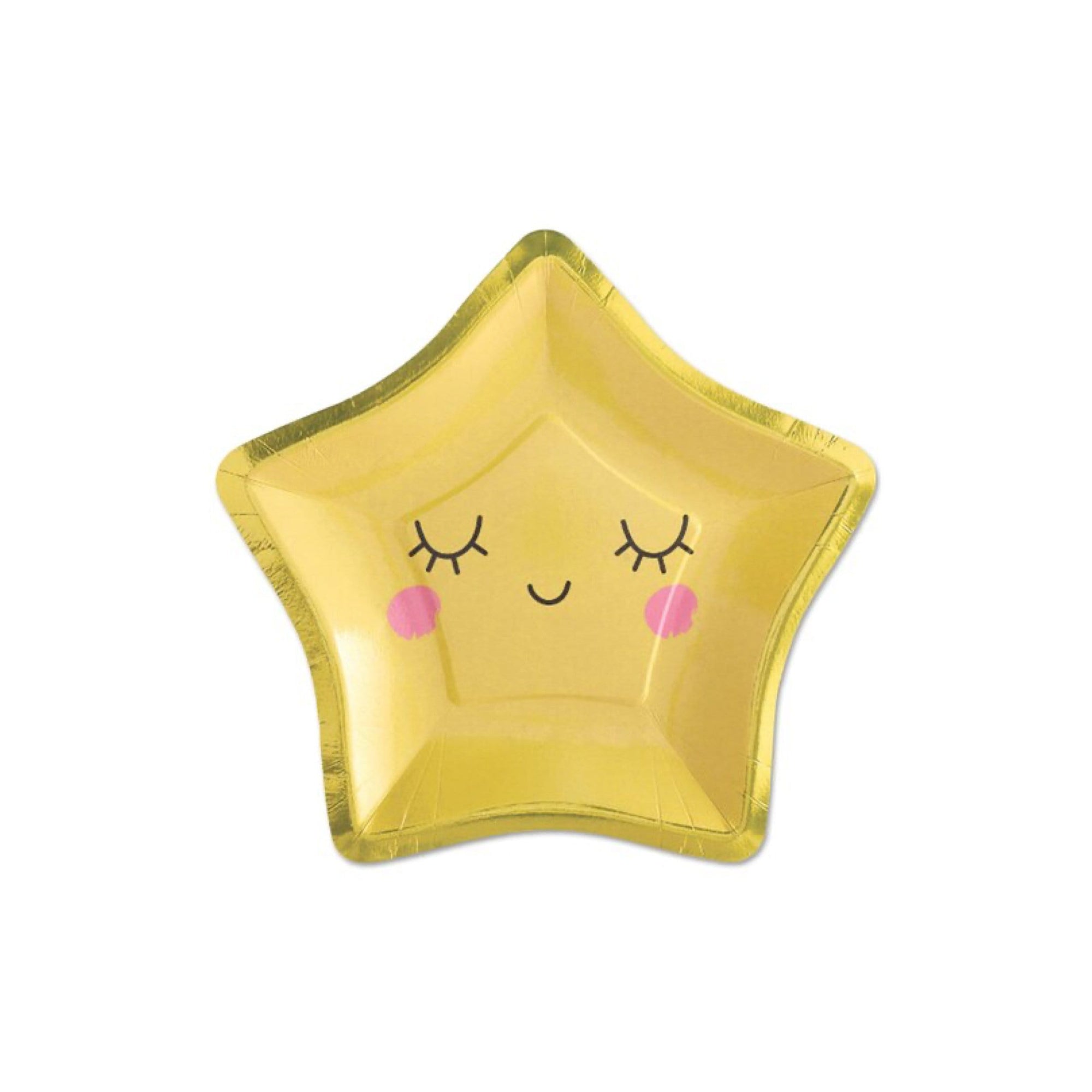 Smiling Star Plates