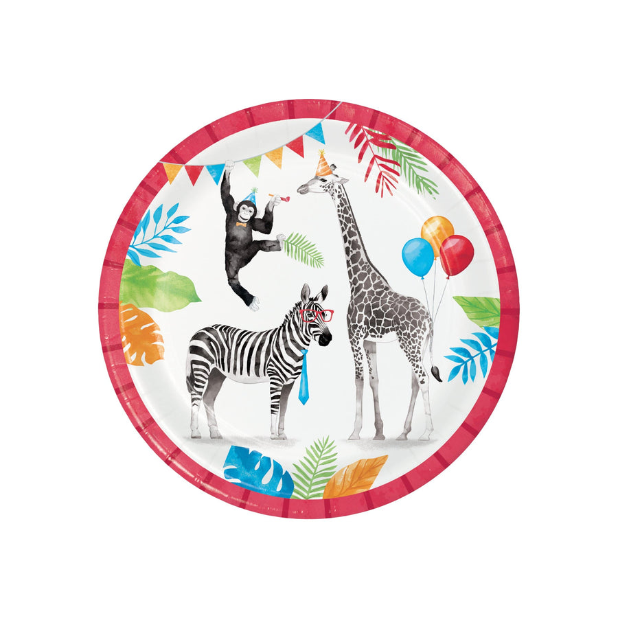 Go Wild Party Animal Plates