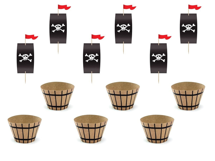 Pirate Ship Cupcake Kit