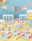 Baby Pennant Bunting Cake Topper
