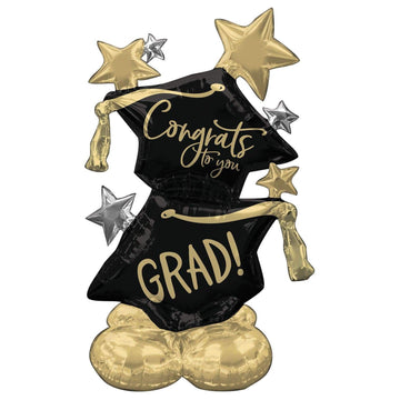 Congrats to You Grad! XL Standup Balloon