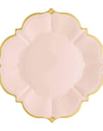 Blush Pink Lunch Plates - Medium