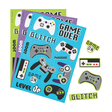Gamer Sticker Sheets