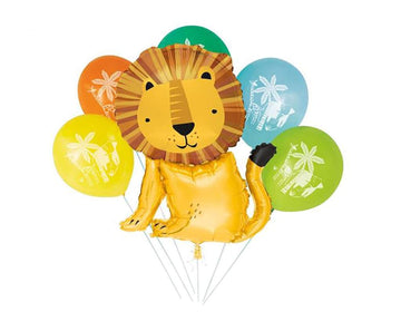 Jungle Lion Balloon Bouquet Kit