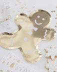 Ginger Ray Christmas Gingerbread Plates