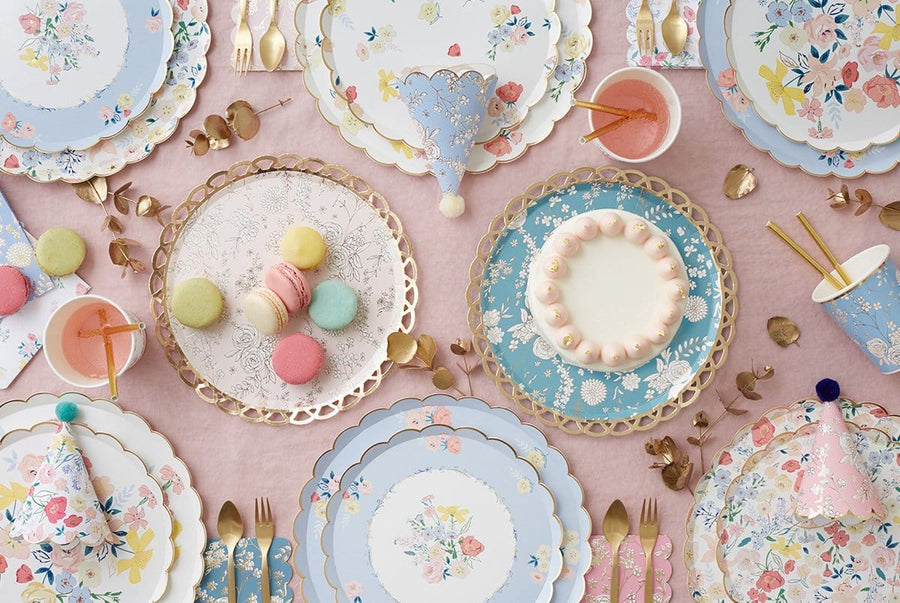 Floral Chinoiserie Napkins - Small