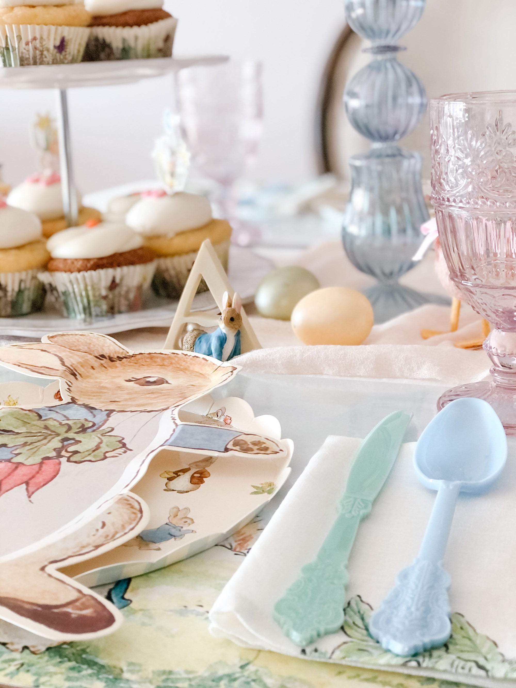 Assiette à dessert Pierre Lapin et ses amis