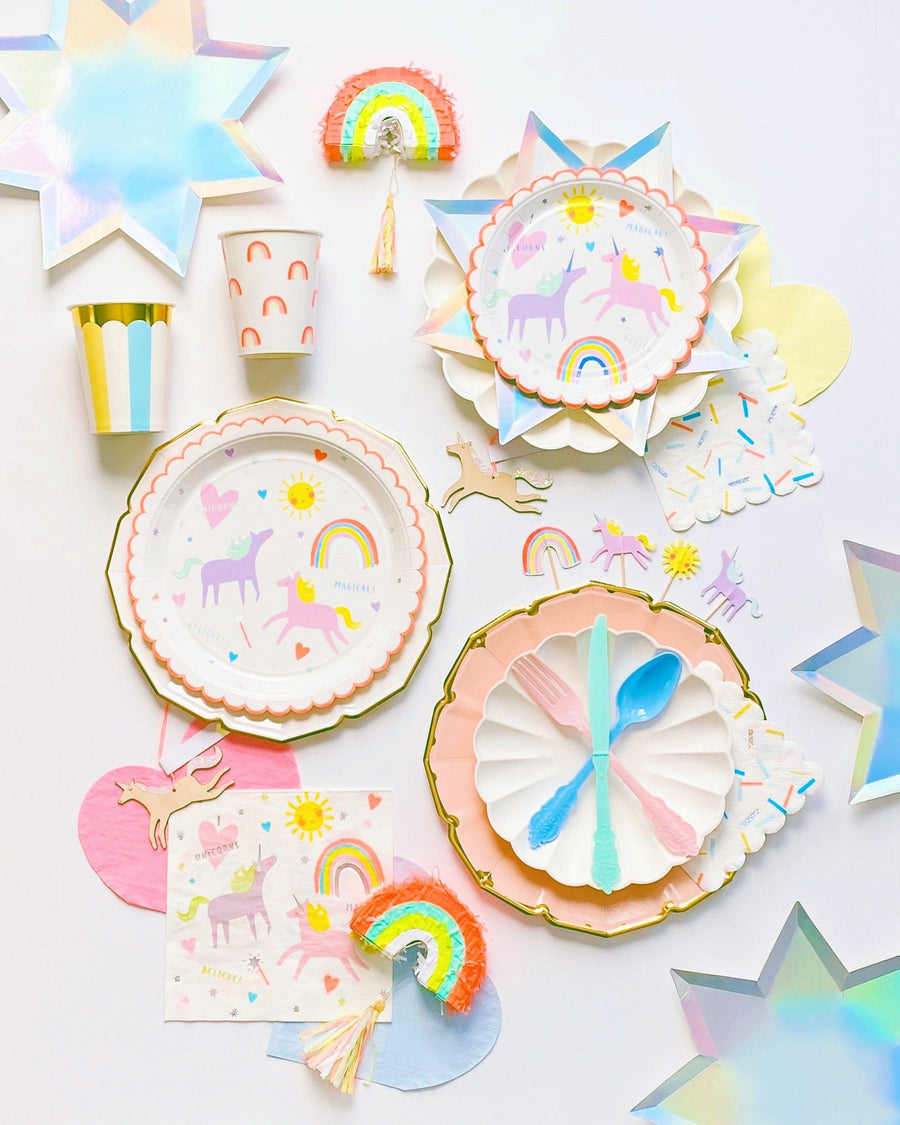 I Heart Unicorn Napkins - Large