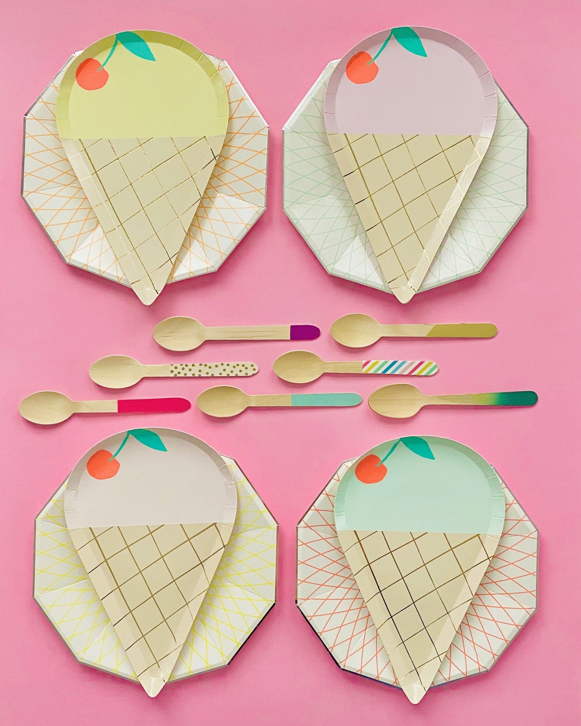 Ice Cream Plates