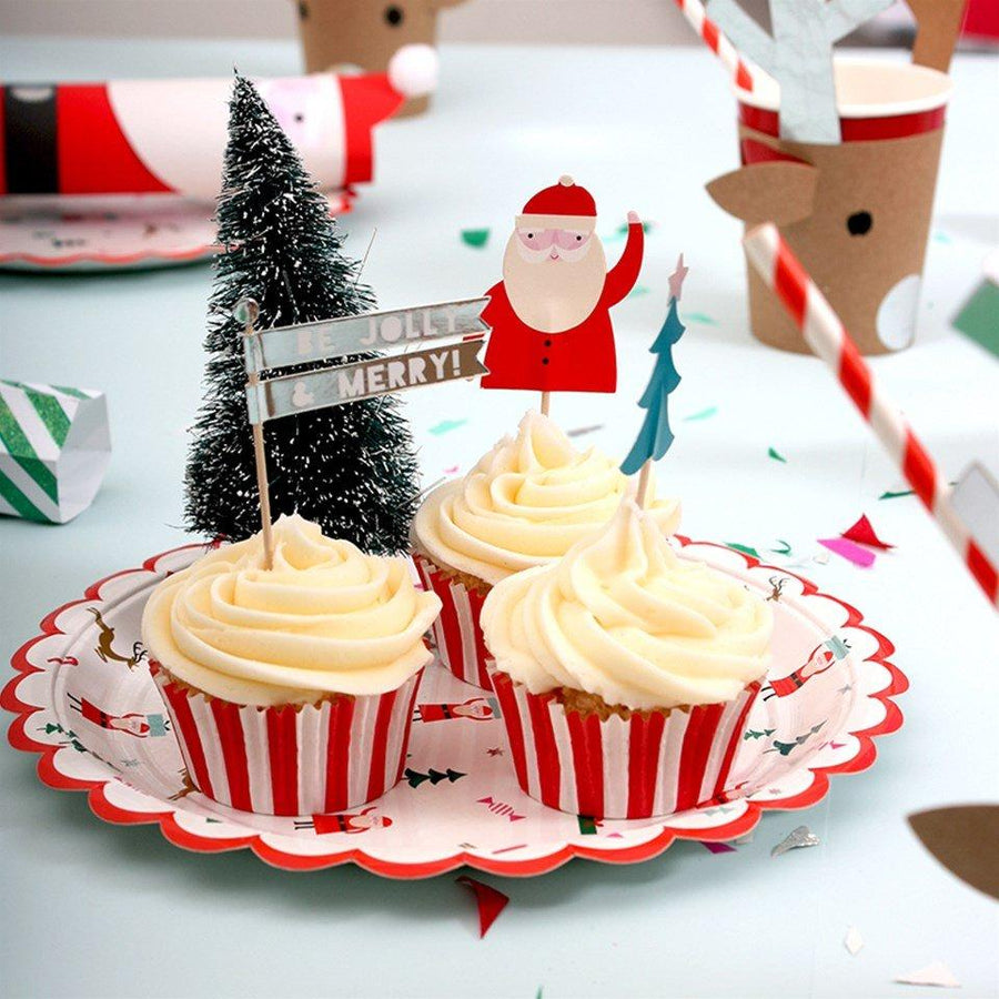 Be Jolly Santa Cupcake Kit