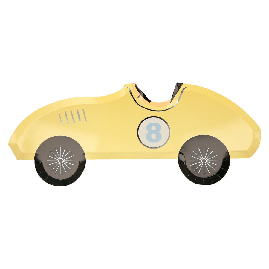 Retro Race Car Plates