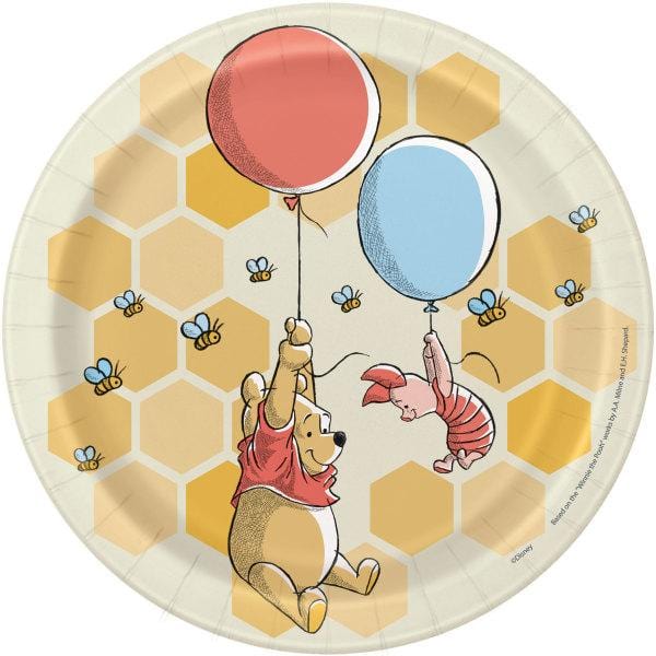 Winnie the Pooh Party Plates