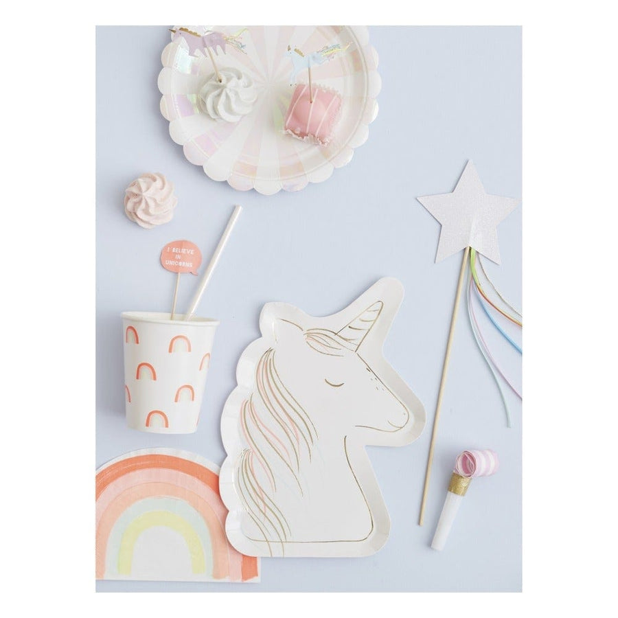 Die Cut Rainbow Napkins