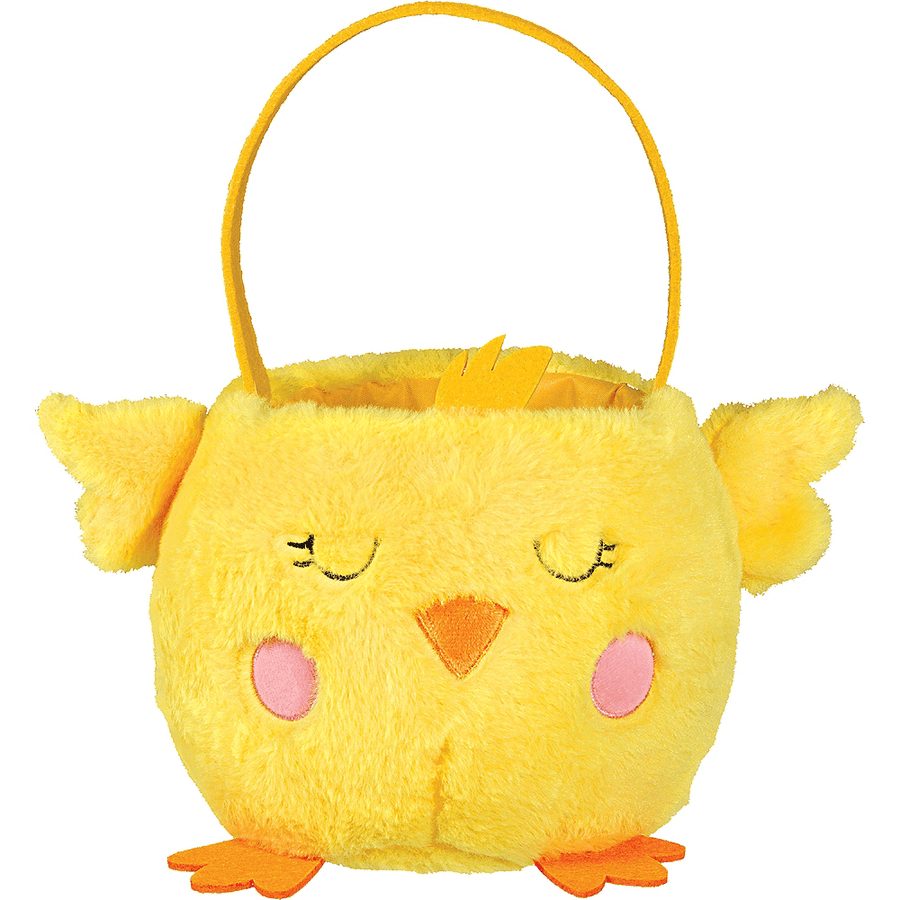 Plush Chick Easter Basket