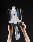 Silver Space Shuttle Treat Bags