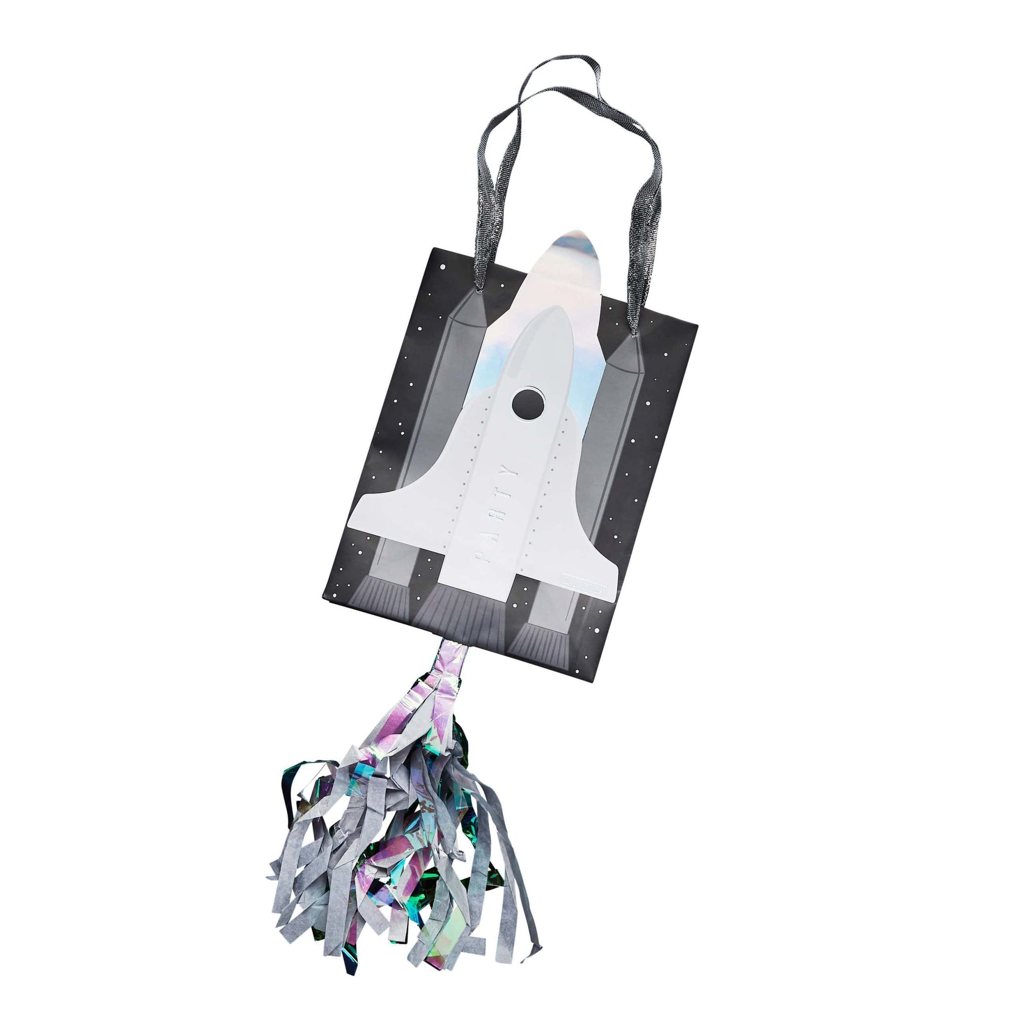 Silver Space Shuttle Loot Bags