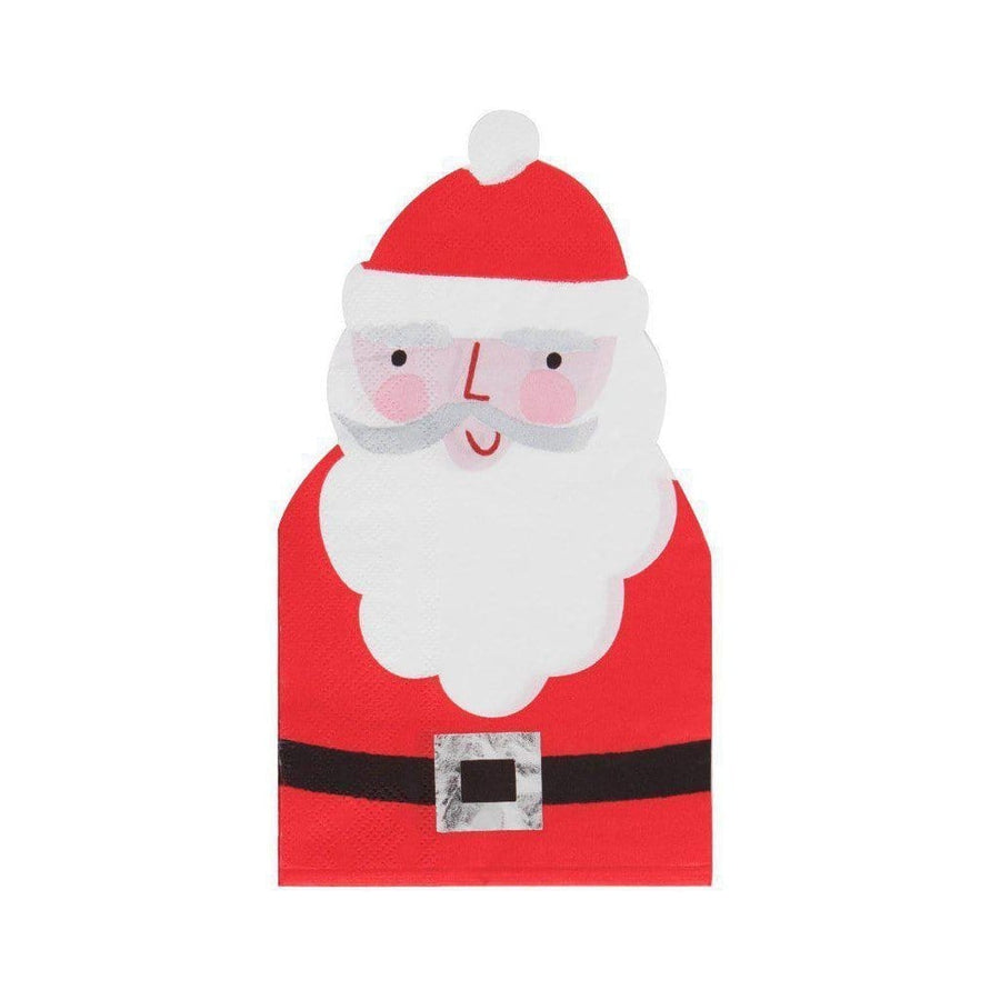 Vintage Santa Napkins