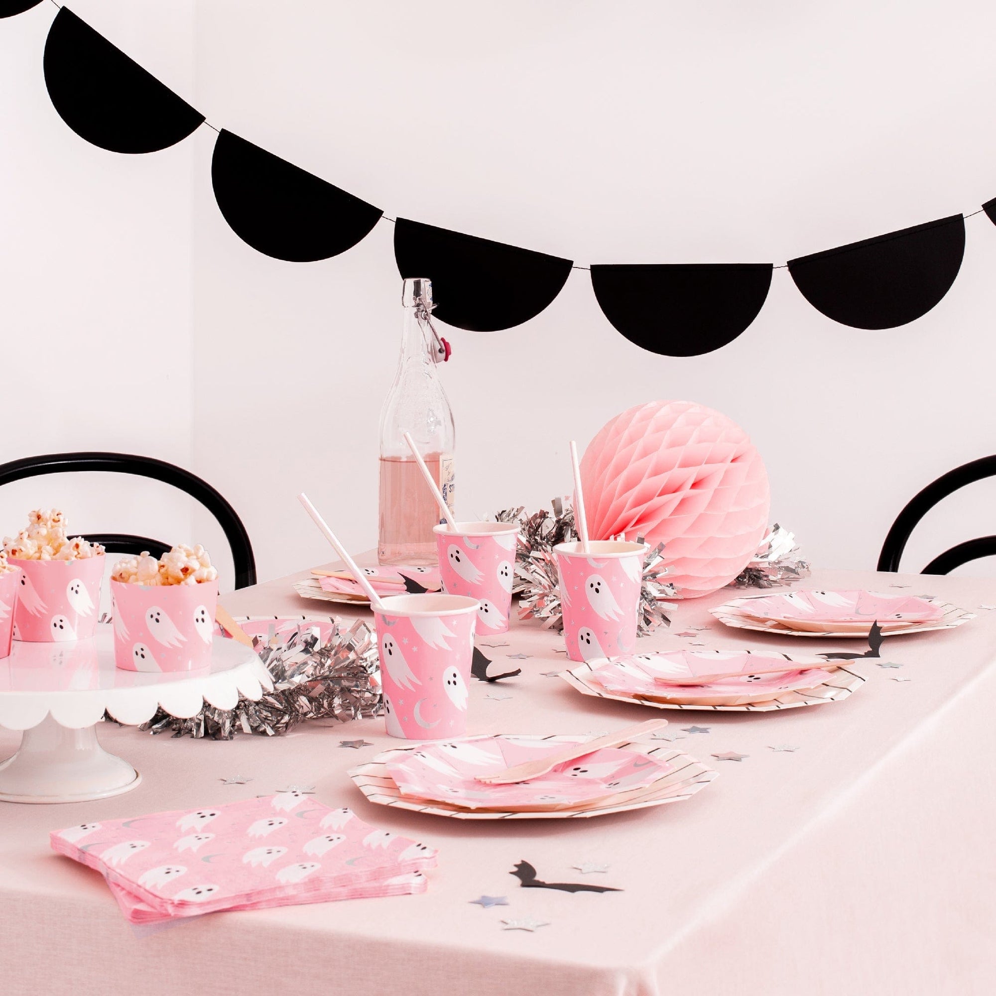 Pink Ghost Plates - Small